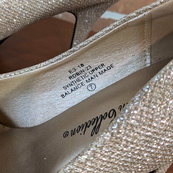 De Blossom Sparkle Pumps (like new) - Picture 2 of 6